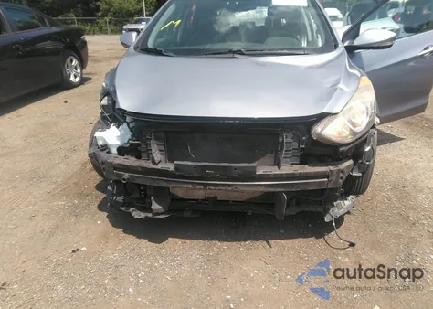 2014 Hyundai Elantra Gt Base W/Blue из США, поврежденный, VIN KMHD35LHXEU162916